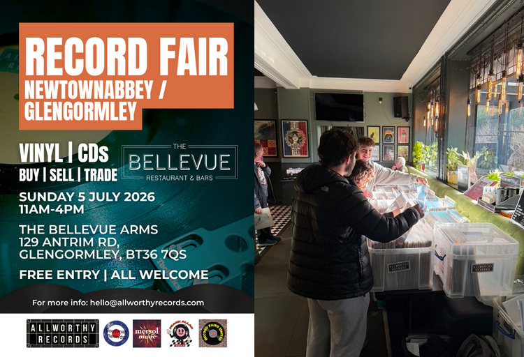 Allworthy Records returns to the Bellevue Arms – Sunday 5 July 2026