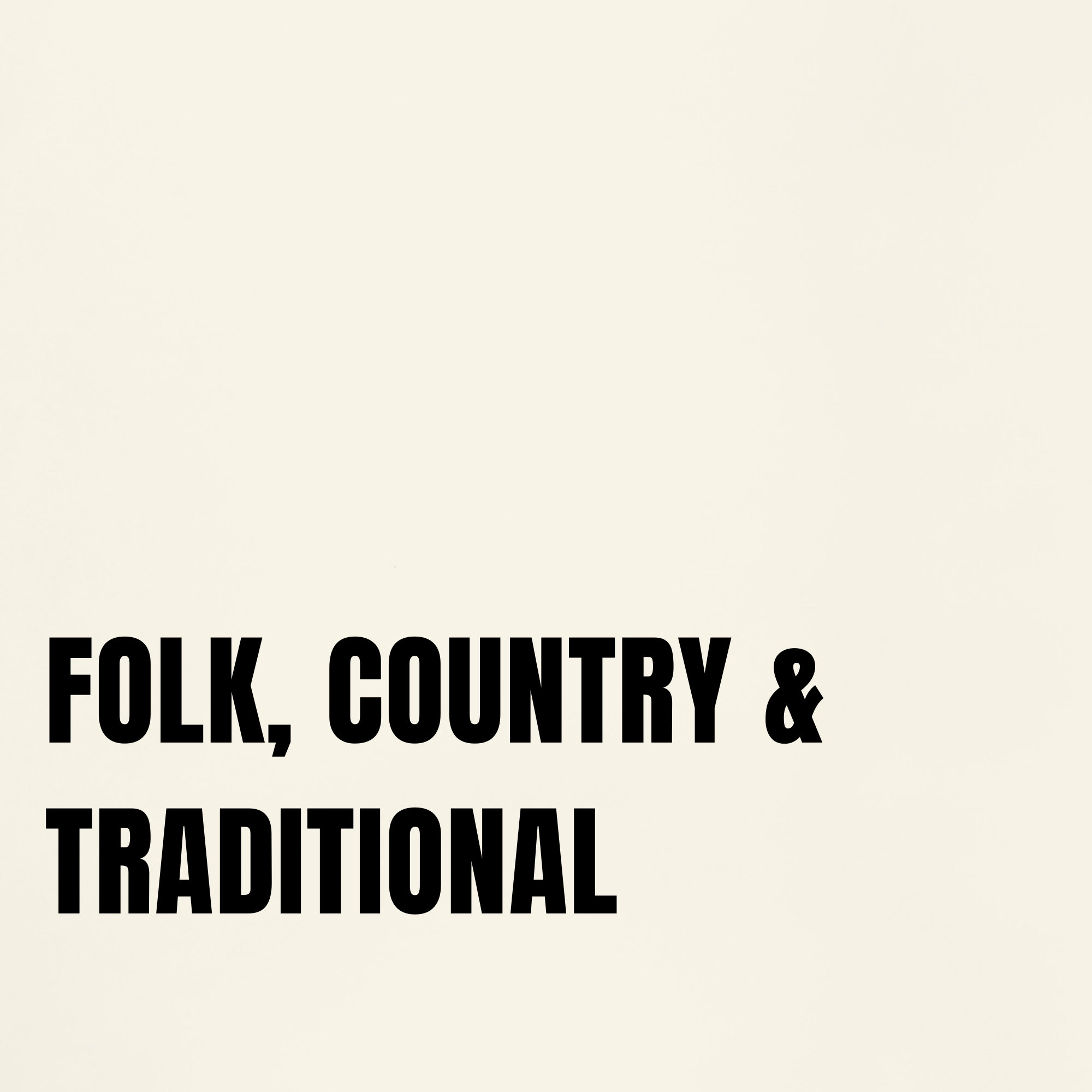 Folk, Country & Traditional