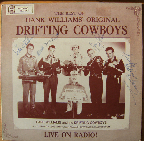 Drifting Cowboys : The Best Of Hank Williams' Original Drifting Cowboys (LP, Comp)
