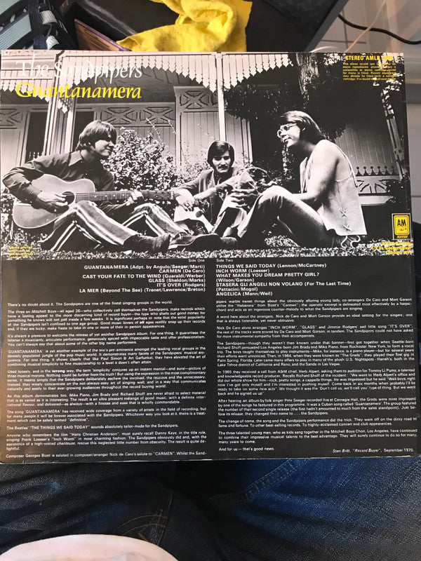 The Sandpipers : Guantanamera (LP, Album)