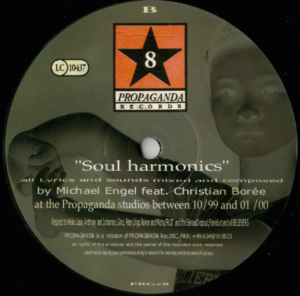 Michael Engel feat. Christian Borée : Soul Harmonics (12")