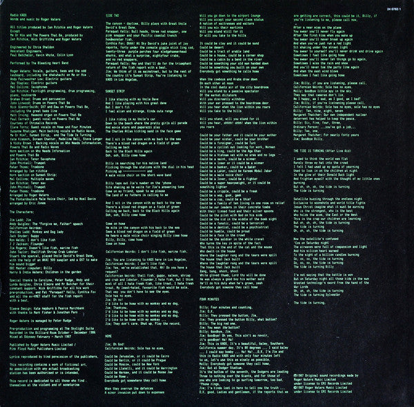 Roger Waters : Radio K.A.O.S. (LP, Album)