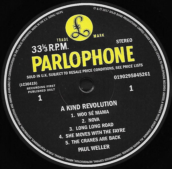 Paul Weller : A Kind Revolution (LP, Album, 180)