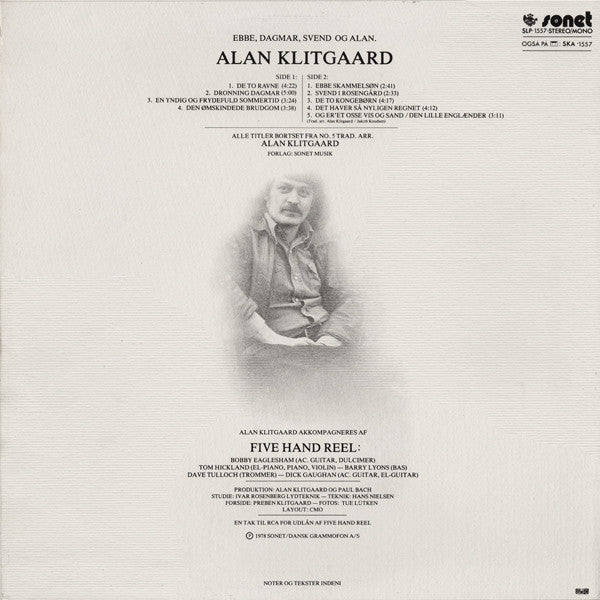 Alan Klitgaard : Ebbe, Dagmar, Svend Og Alan (LP, Album)