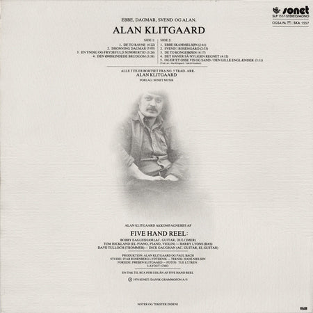 Alan Klitgaard : Ebbe, Dagmar, Svend Og Alan (LP, Album)