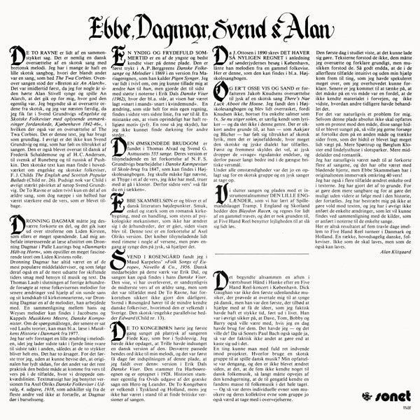 Alan Klitgaard : Ebbe, Dagmar, Svend Og Alan (LP, Album)