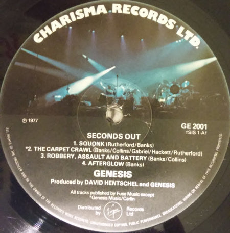 Genesis : Seconds Out (2xLP, Album)