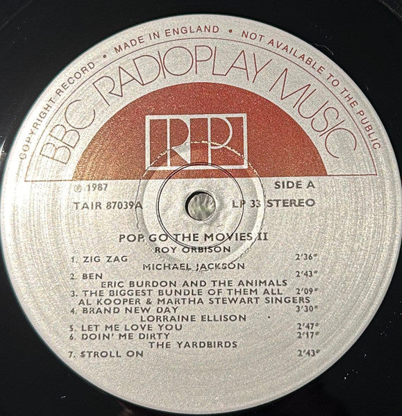 Various : Pop Go The Movies 2 (LP, Comp)