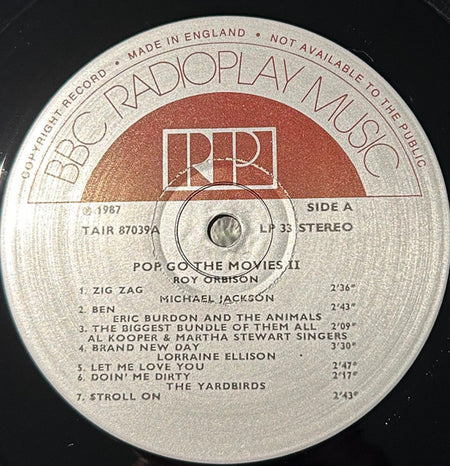 Various : Pop Go The Movies 2 (LP, Comp)
