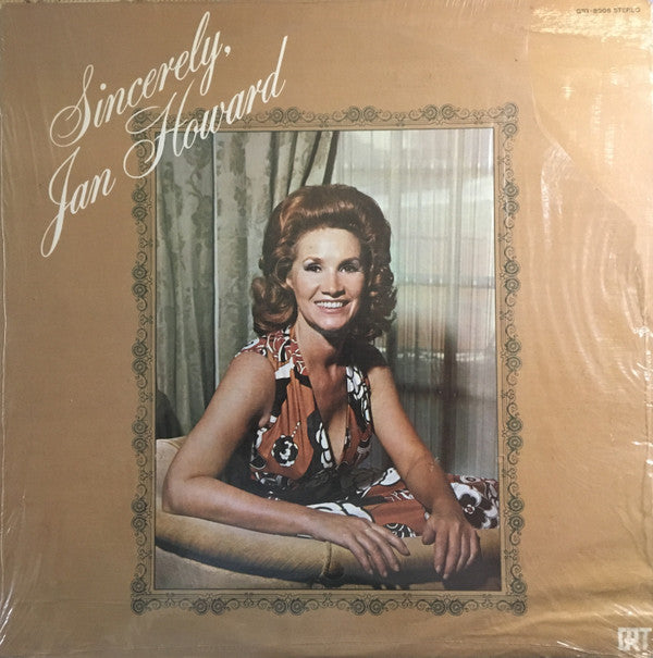 Jan Howard : Sincerely, Jan Howard (LP, Album)