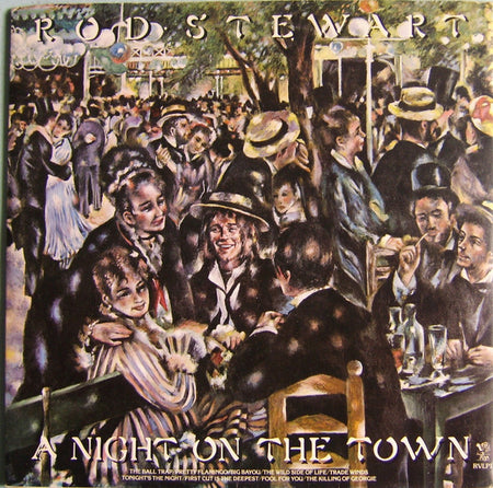 Rod Stewart : A Night On The Town (LP, Album)
