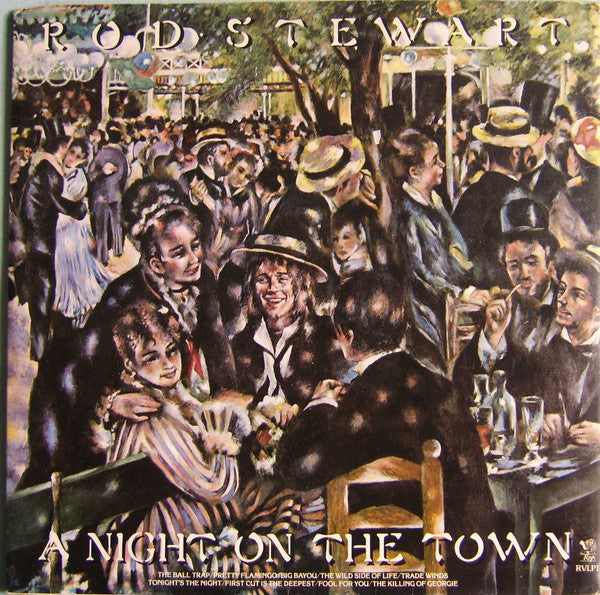 Rod Stewart : A Night On The Town (LP, Album)