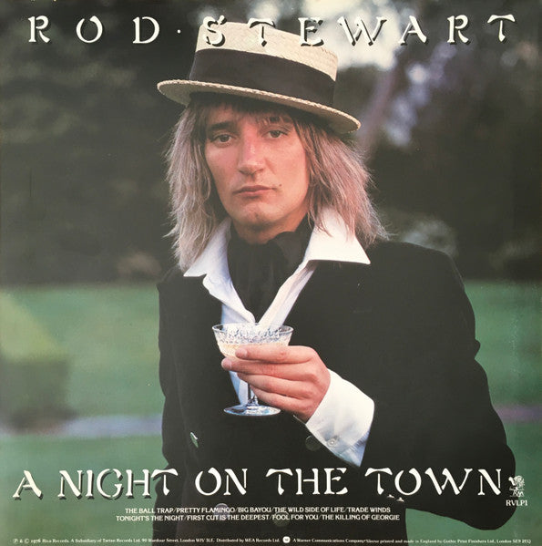 Rod Stewart : A Night On The Town (LP, Album)