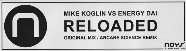 Mike Koglin Vs Energy Dai : Reloaded (12")