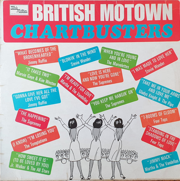 Various : British Motown Chartbusters (LP, Comp, RP)