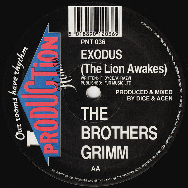 The Brothers Grimm : Field Of Dreams / Exodus (The Lion Awakes) (12")