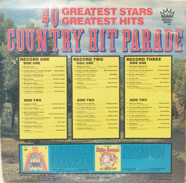 Various : Country Hit Parade (3xLP, Album)