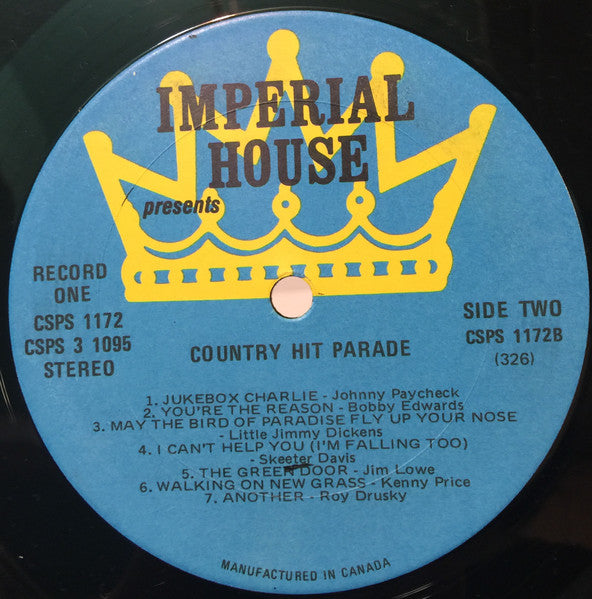 Various : Country Hit Parade (3xLP, Album)