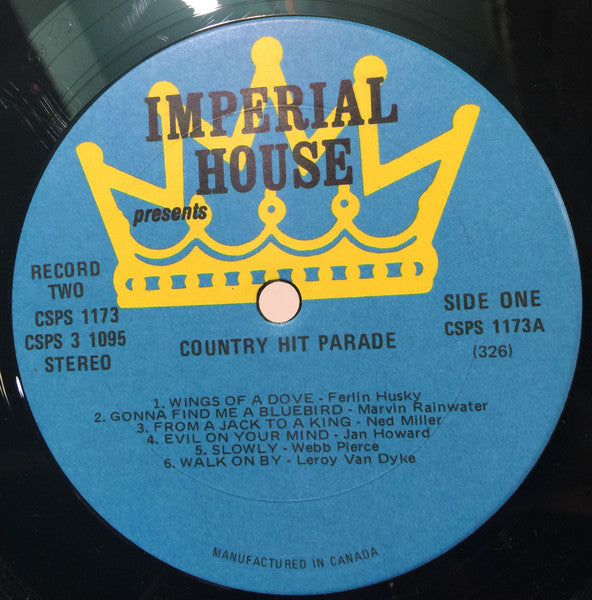Various : Country Hit Parade (3xLP, Album)