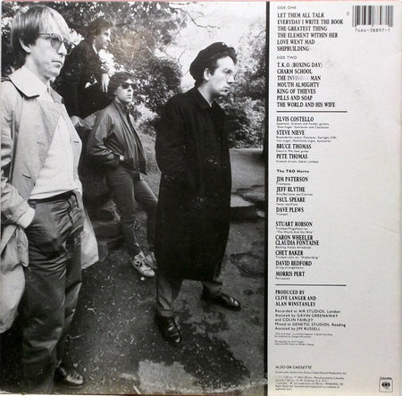 Elvis Costello And The Attractions* : Punch The Clock (LP, Album, Car)