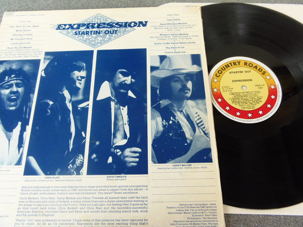 Expression (15) Featuring Chris Beckett (3) : Startin' Out (LP)