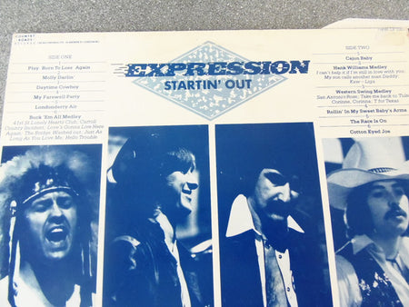 Expression (15) Featuring Chris Beckett (3) : Startin' Out (LP)