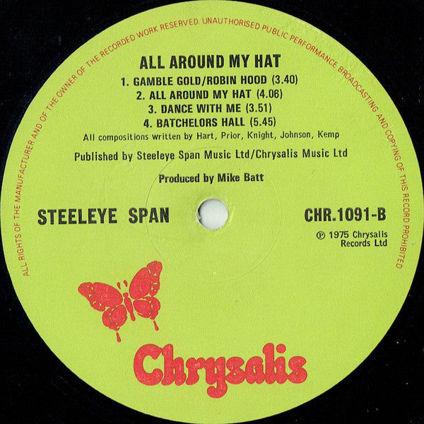 Steeleye Span : All Around My Hat (LP, Album)