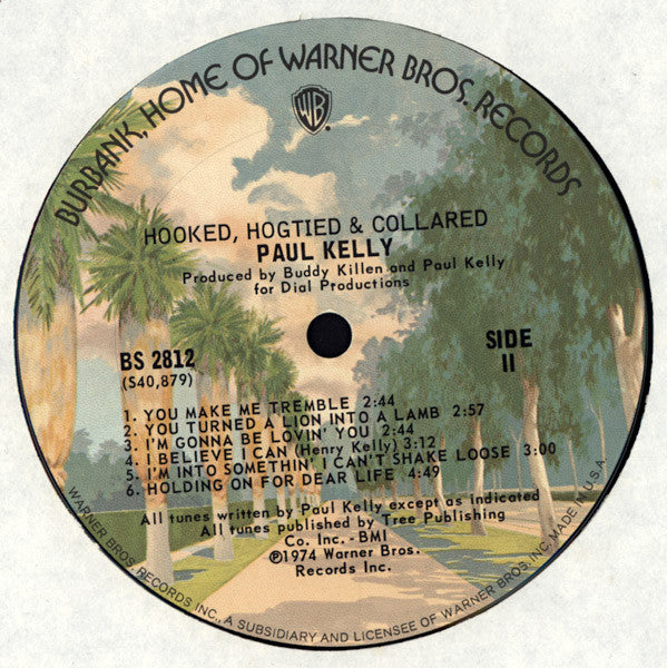 Paul Kelly (3) : Hooked, Hogtied & Collared (LP, Album)