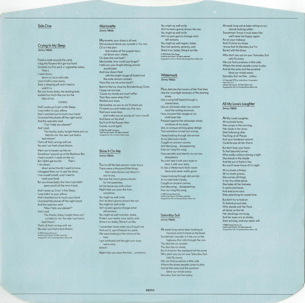 Art Garfunkel : Watermark (LP, Album)