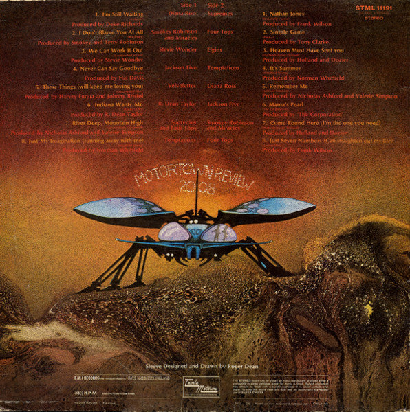 Various : Motown Chartbusters Vol. 6 (LP, Comp)