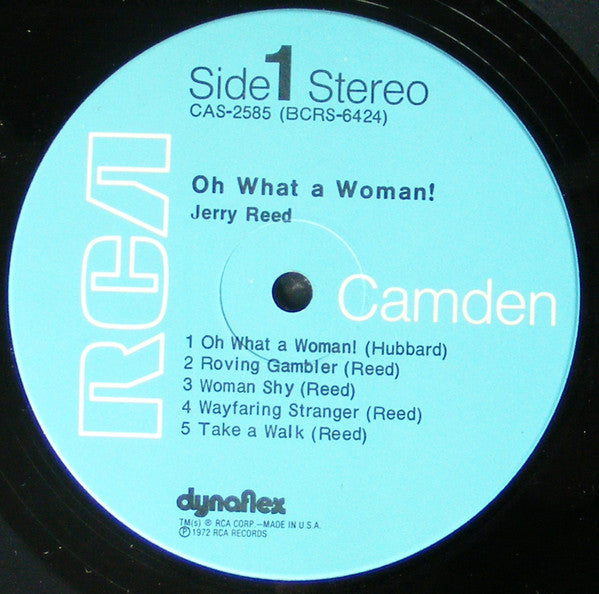 Jerry Reed : Oh What A Woman! (LP, Album, Comp, Ind)