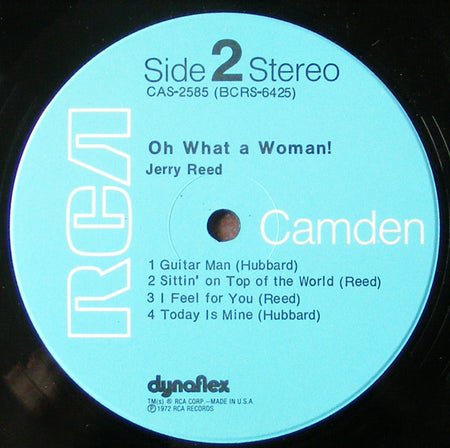 Jerry Reed : Oh What A Woman! (LP, Album, Comp, Ind)