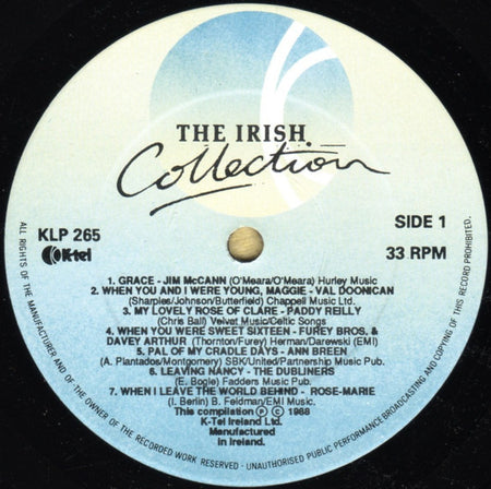 Various : The Irish Collection (LP, Comp)