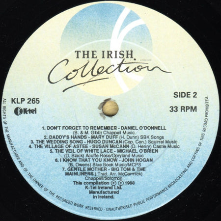 Various : The Irish Collection (LP, Comp)
