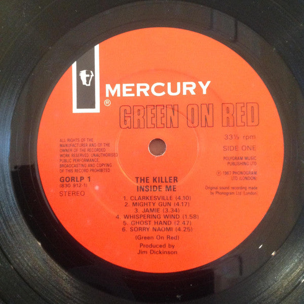 Green On Red : The Killer Inside Me (LP, Album)