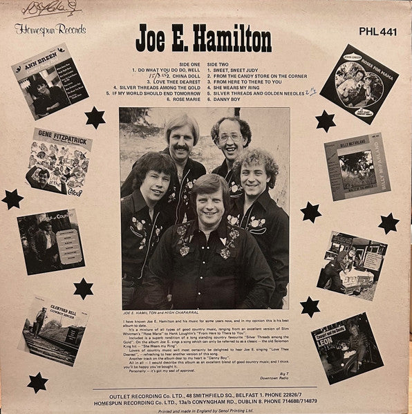 Joe E. Hamilton : Joe. E. Hamilton (LP, Album)