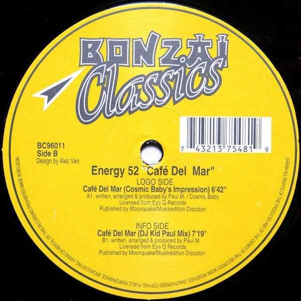 Energy 52 : Café Del Mar (12")