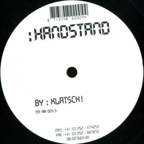 Klatsch! : Handstand (12")