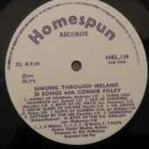 Connie Foley : Singing Through Ireland (LP, Album)
