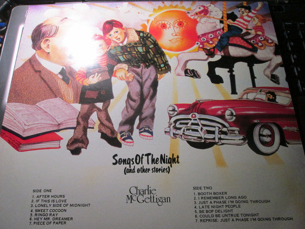 Charlie McGettigan : Songs Of The Night (And Other Stories) (LP, Album)