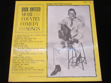 Dick Unteed : More Country Comedy Songs (LP, Album)
