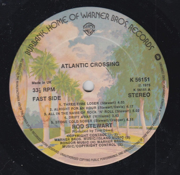 Rod Stewart : Atlantic Crossing (LP, Album)