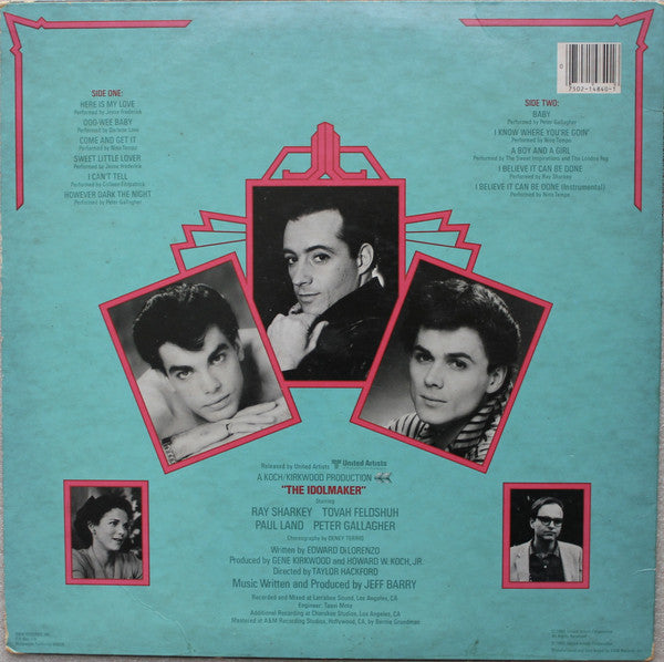 Various : The Idolmaker (The Original Motion Picture Soundtrack) (LP, Album, Pit)