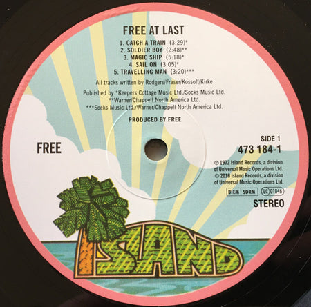 Free : Free At Last (LP, Album, RE)