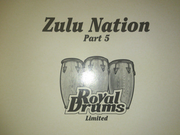 Alan Barratt : Zulu Nation Part 5 (12")