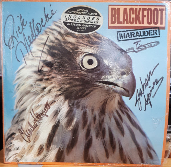 Blackfoot (3) : Marauder (LP, Album, S/Edition, Aut)
