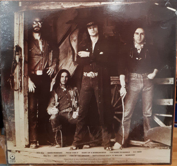 Blackfoot (3) : Marauder (LP, Album, S/Edition, Aut)