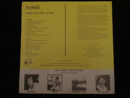 Basil Morahan : Through The Years (LP, Album)