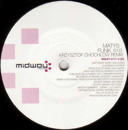 Matys : Funk (12")