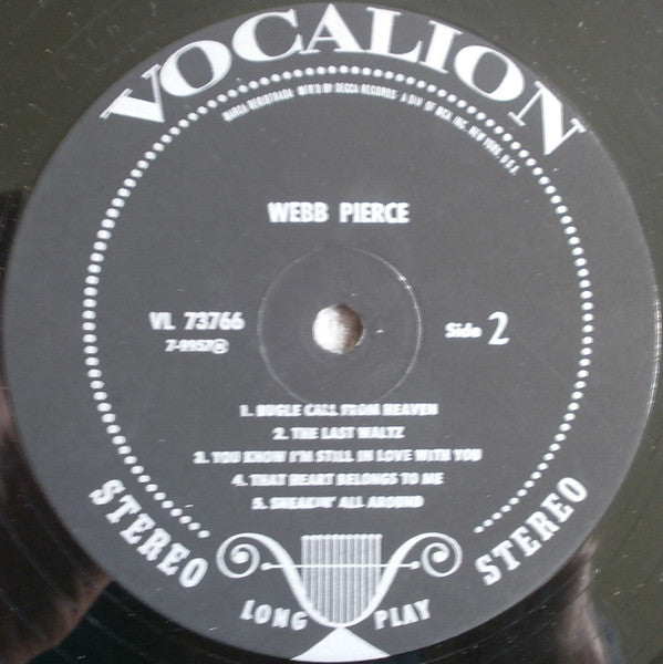 Webb Pierce : Webb Pierce (LP, Comp)